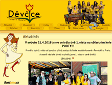 Tablet Screenshot of devcice.cz